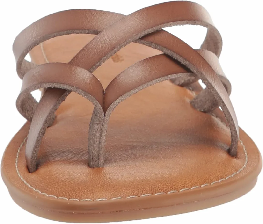 Amazon Essentials Donna Sandalo Slide Basso con Cinturino