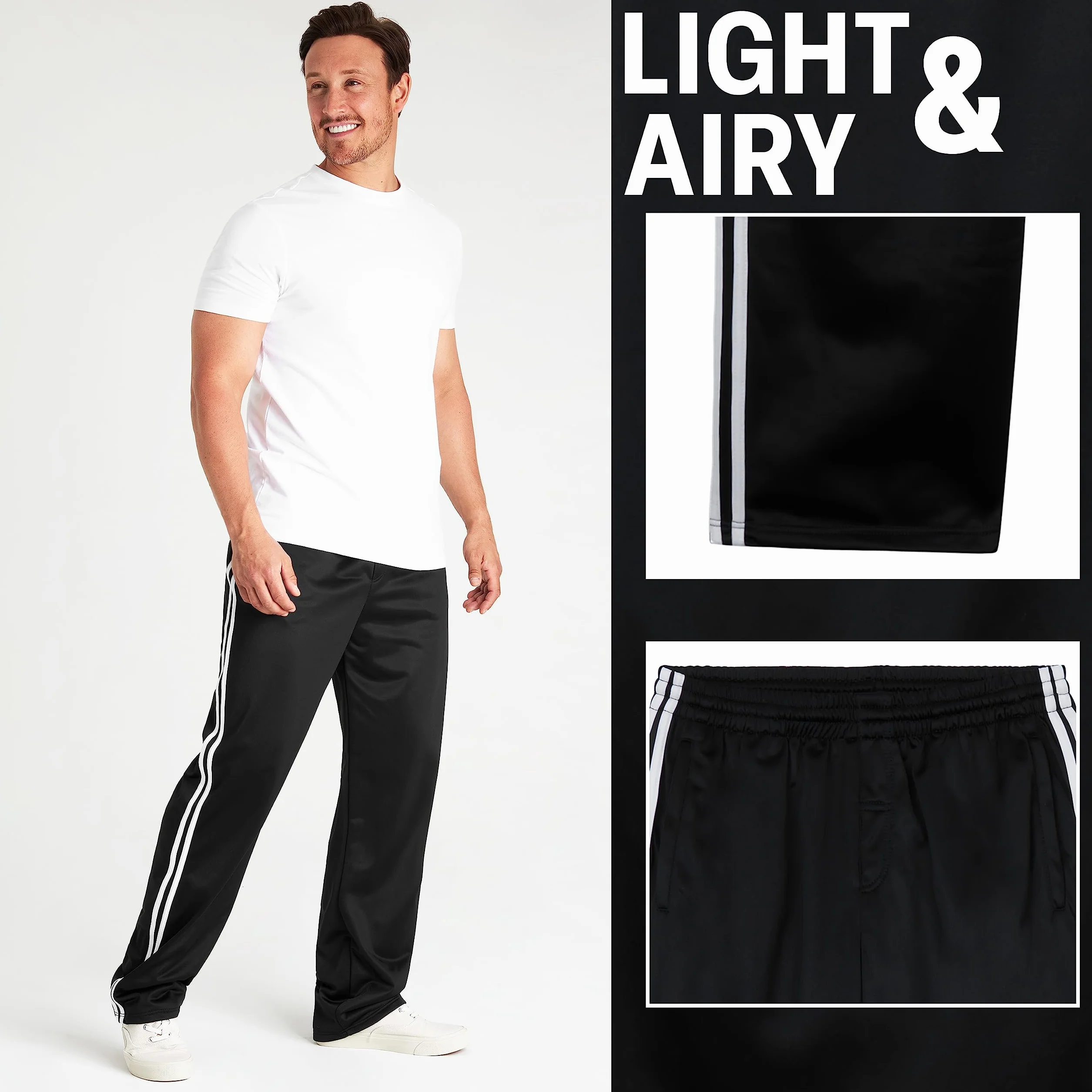 CityComfort Pantaloni Tuta Uomo Adolescenti, Pantalone con Tasche con Cerniera, Pantaloni Palestra, Regalo per Lui