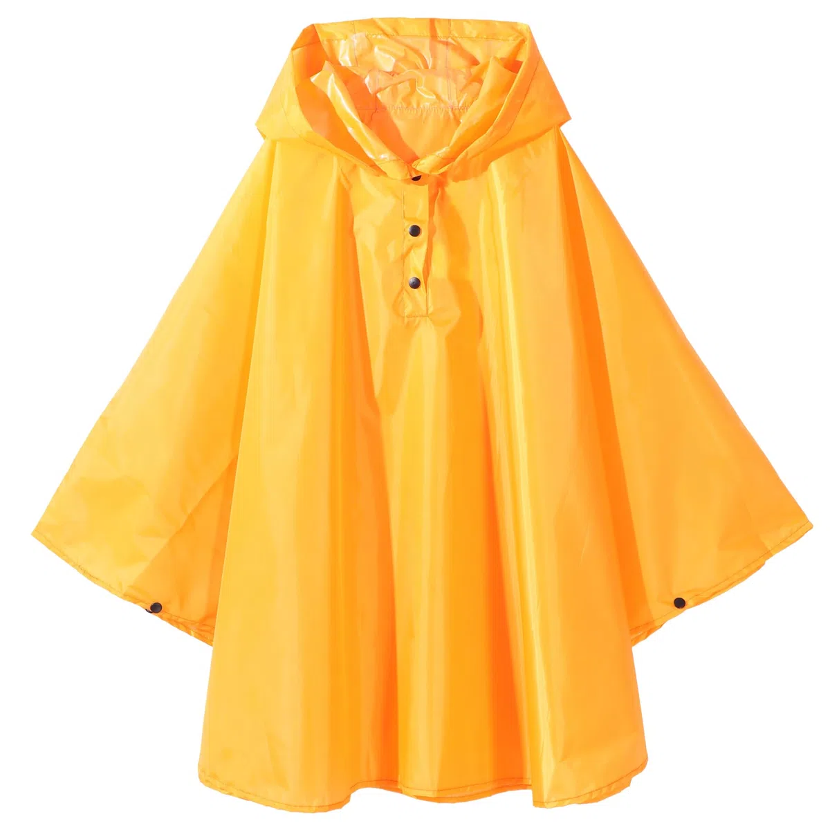 Poncho Antipioggia Bambino, Poncho Pioggia Bambina con Cappuccio e Bottoni Portatile