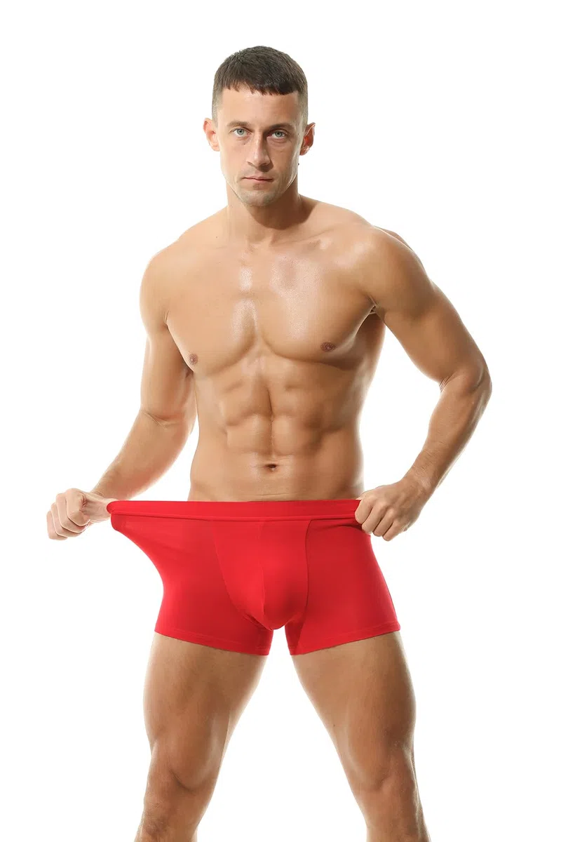 HOEREV Boxer da Uomo in Fibra Modal Super Morbida, Confezione da 4