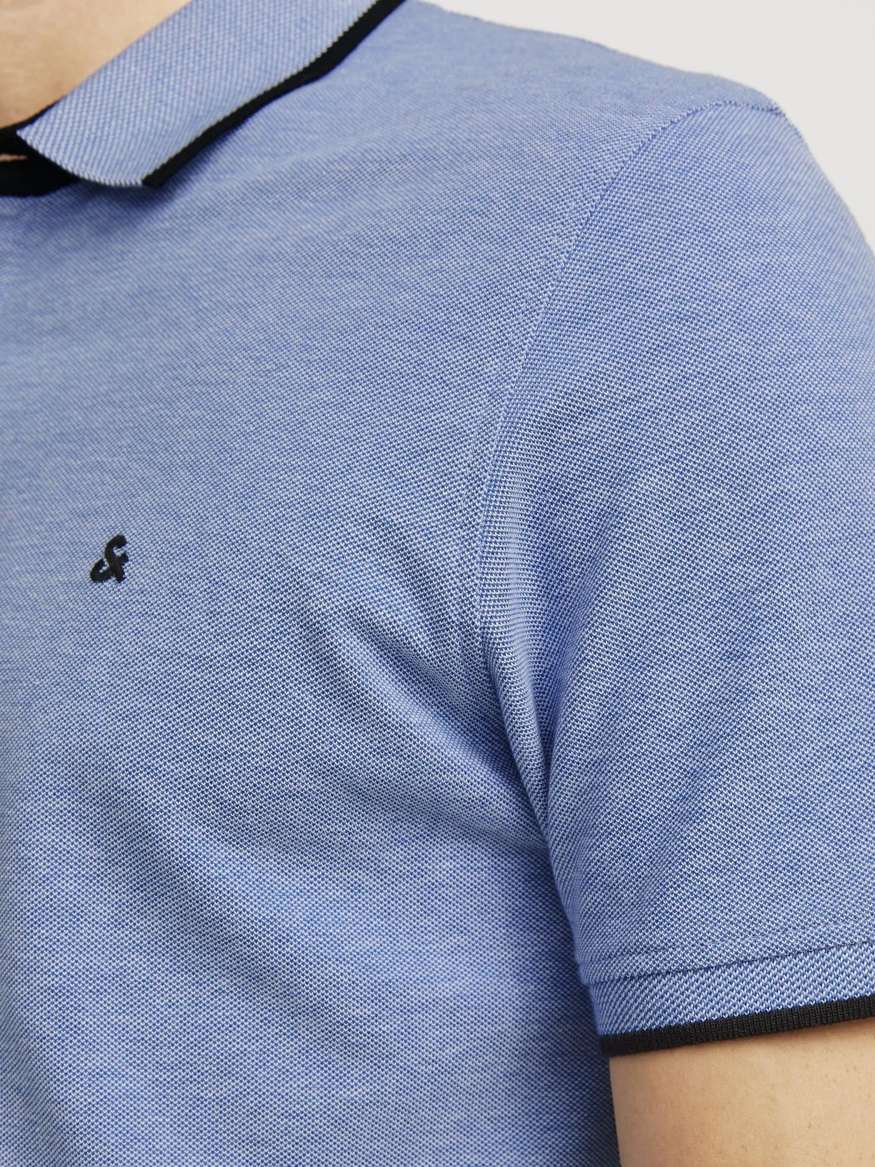 JACK & JONES Polo Plain Shirt Collar Polo