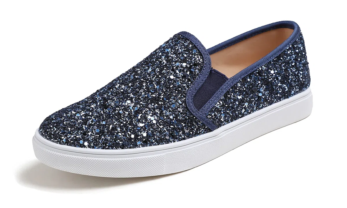 Feversole Women's Fashion Slip-On Sneaker Casual Flat Loafers,Sneakers Slip-on alla Moda per Mocassini Piatti Casual da Donna