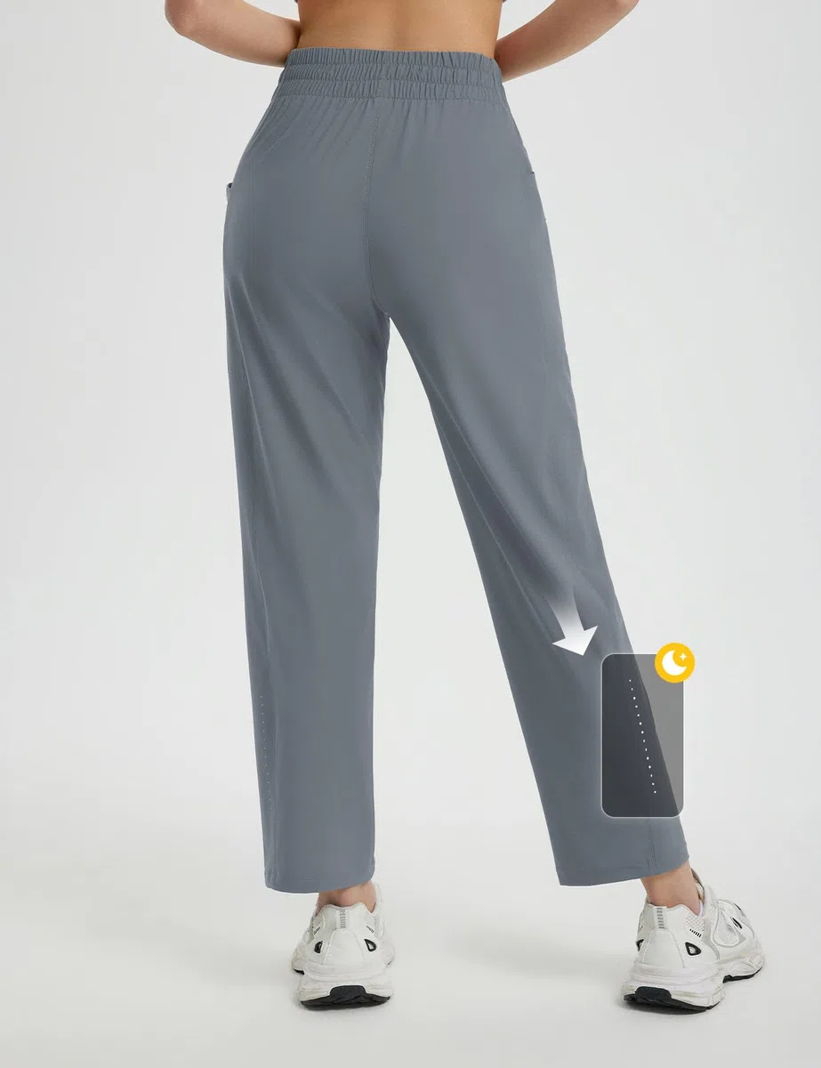 BALEAF Pantaloni lunghi da donna estivi leggeri da jogging lunghi