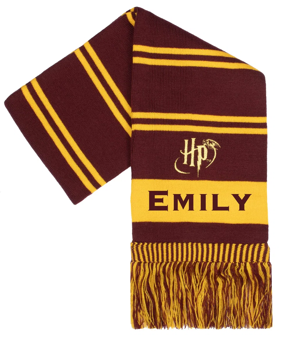 Harry Potter - Sciarpa personalizzata per bambini - Sciarpa di lana - Taglia unica - Merchandise ufficiale