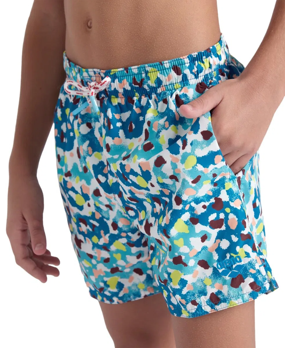 Arena Boy's Arena Water Prints Beach Boxer Ao Pantaloncino da Spiaggia Bambini e Ragazzi (Pacco da 1)
