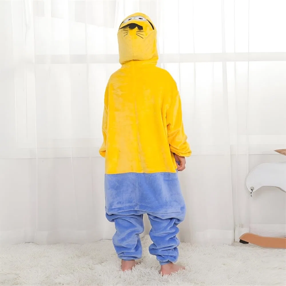 Kigurumi Onesie Costume per bambini – Pigiama animale, unisex, taglia 95 – 145 cm