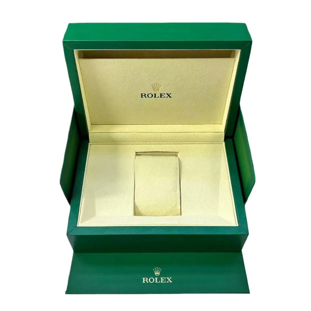 Verde Scatola Orologio Conservazione Custodia Vetrina Organizzatore Premium Velluto Interno Protezione Porta per Rolex