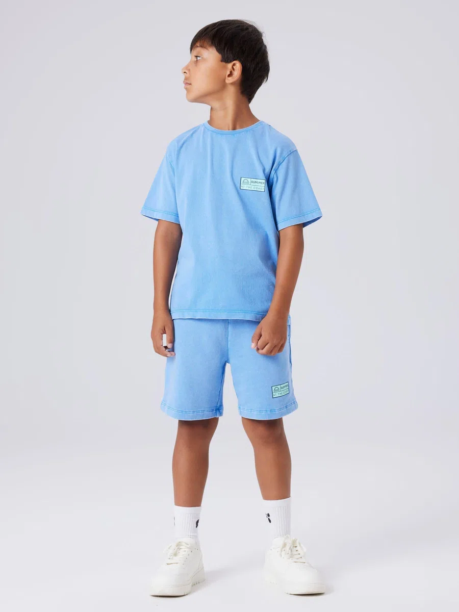 Name IT Sweat Shorts Nkmfandel-Pantaloncini Sportivi Unb Noos Bambini e Ragazzi