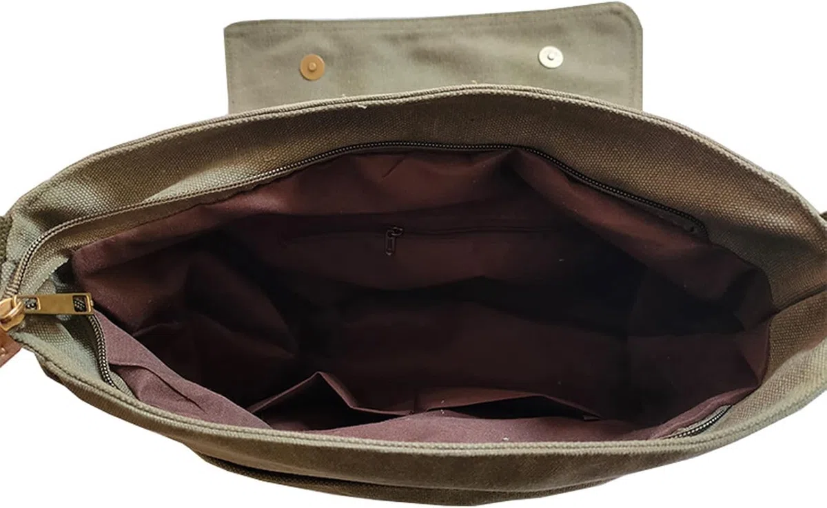 Borsa messenger in tela, borsa a tracolla in tela per uomo, borsa a tracolla in tela, borsa a tracolla da uomo di grande capacità per computer borsa casual-Xing