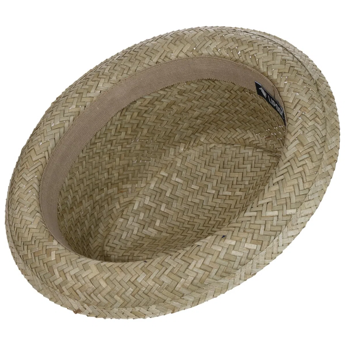 LIPODO Diamond Crown Cappello di Paglia Pork Pie Multicolore Unisex Made in Italy Primavera Estate