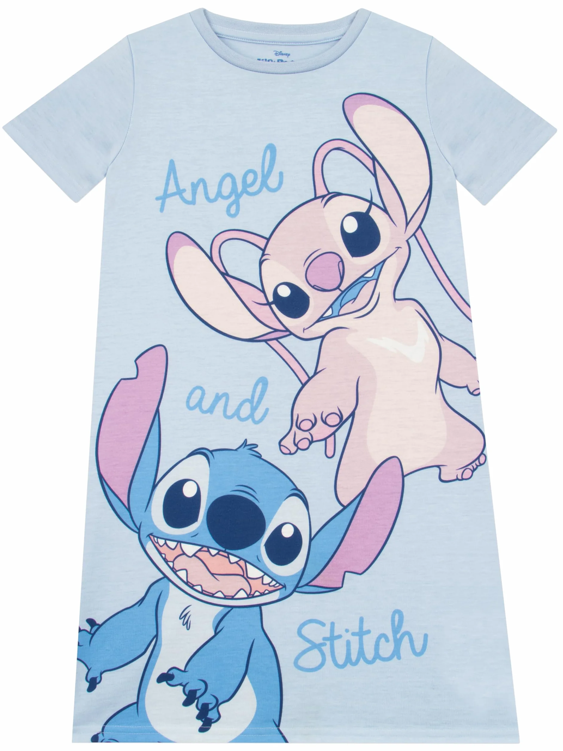 Disney Pigiama Pigiama Bambina | Lilo e Stitch Camicia da Notte | Stitch e Angel Bambina Pjs