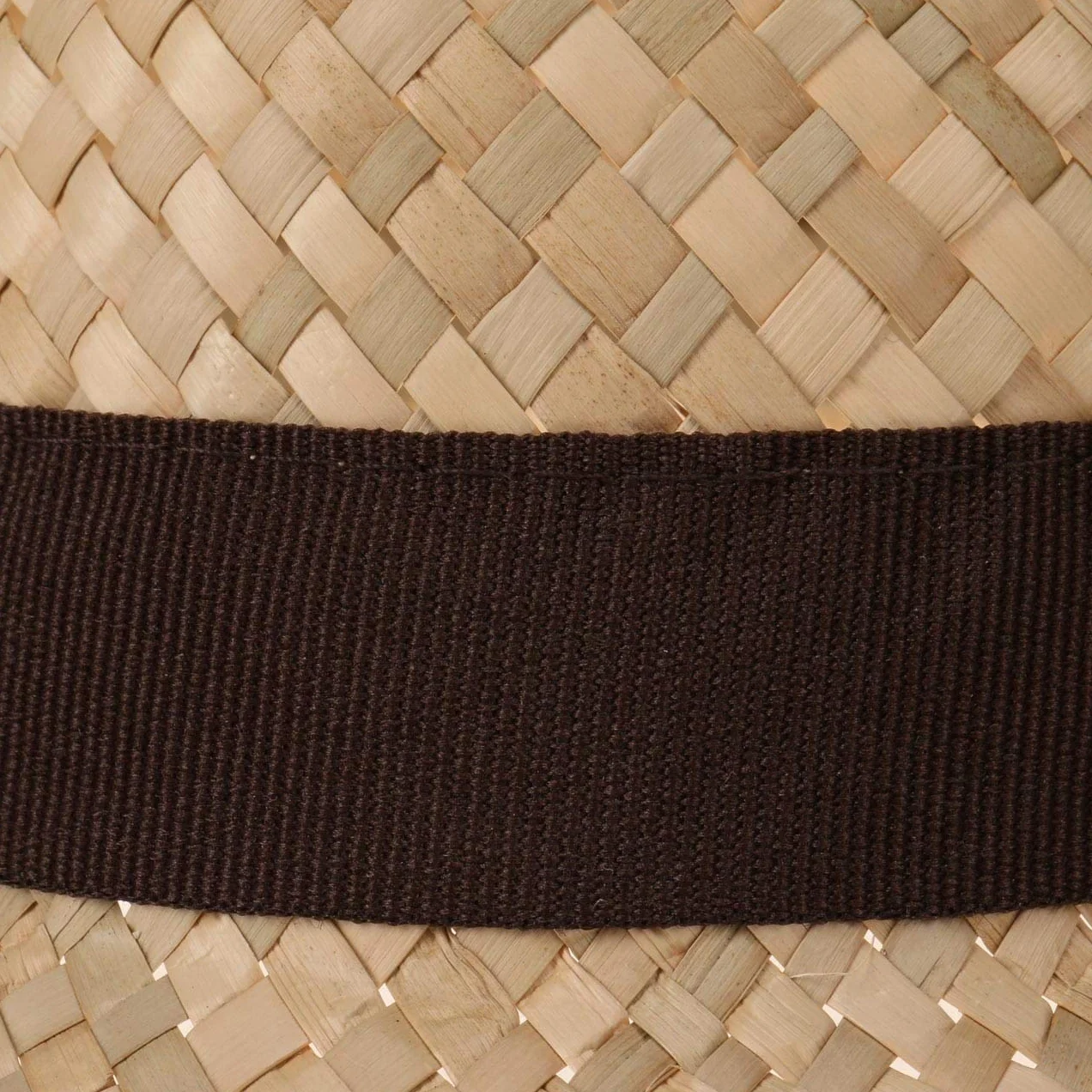 LIPODO Cappello di Paglia Trilby Donna Uomo Made in Italy Cappello Estivo Nastro in Gros-Grain Nero