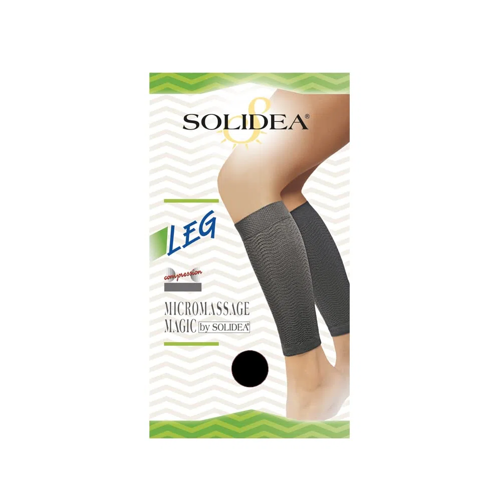 SOLIDEA Polpaccera Compressione Uomo Donna High Tech Leg | Fascia Polpaccio, Scaldamuscoli Uomo Donna, Scaldamuscoli