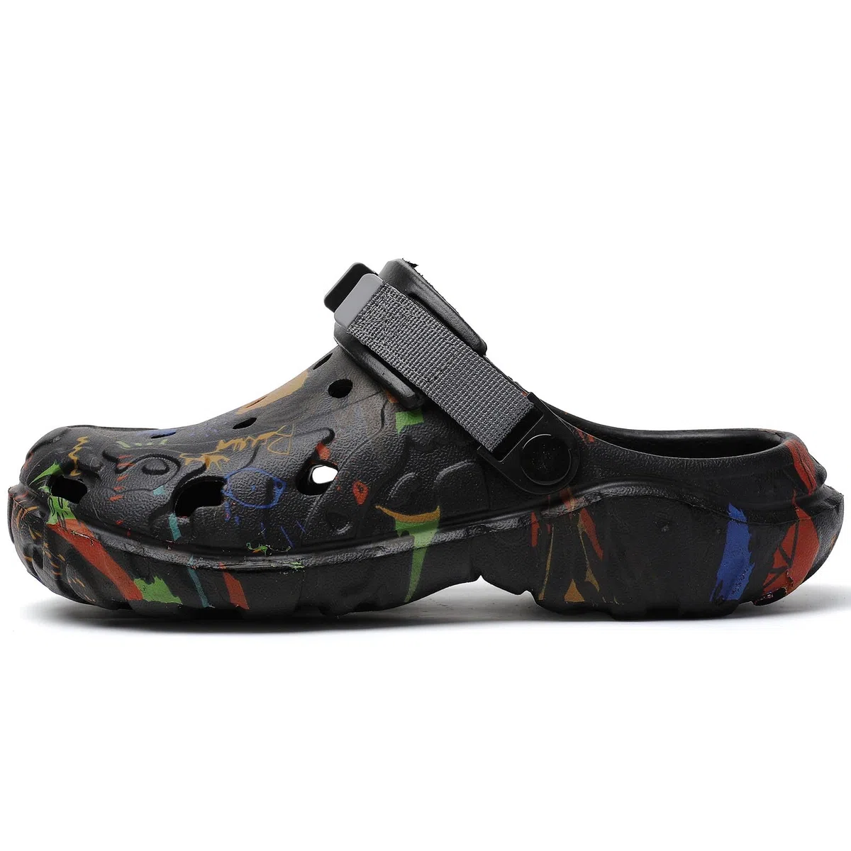 Zoccoli da uomo Scarpe da giardino Adulto Slip On Outdoor Athletic Sport Sandali estivi Acqua Spiaggia Scarpe Casual Pantofole Leggere Traspiranti Antiscivolo