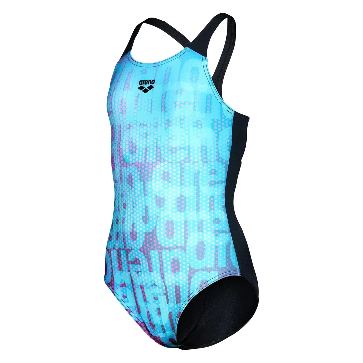 Arena Girl's Arena Multi Colours Swimsuit V Back Intero Bambine e Ragazze