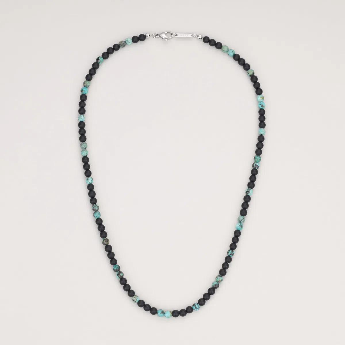 GAVU Collana Uomo Pietre Naturali, Collana Perline di Pietre Dure da Uomo, Sodalite, Occhio di Tigre, Turchese