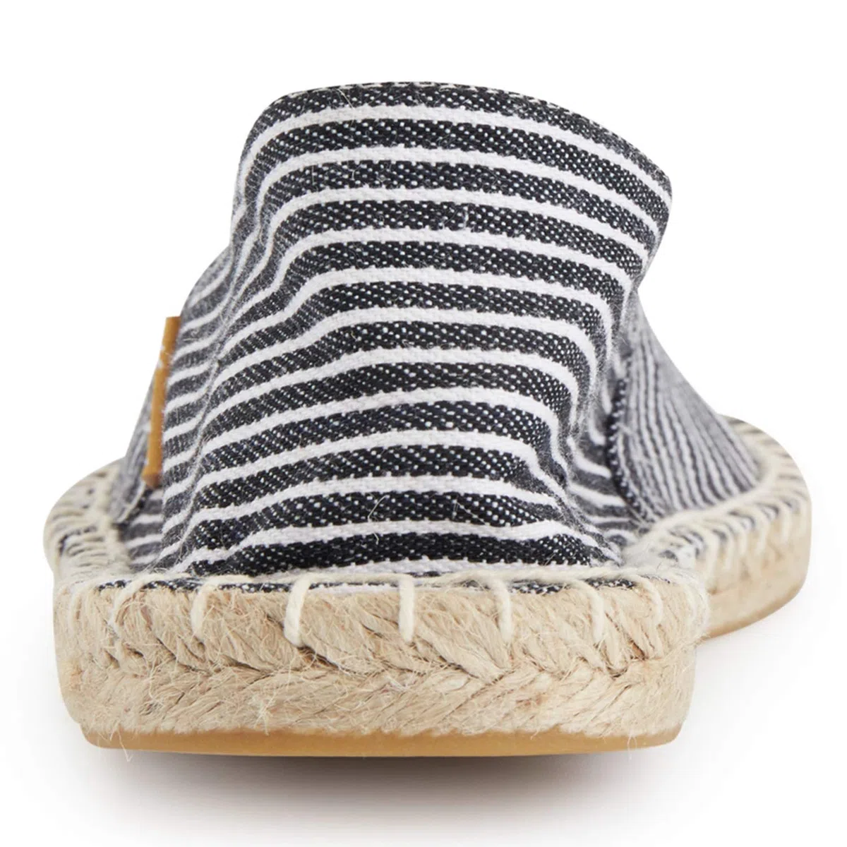 Uomo Striscia Multicolore Piatto Espadrillas