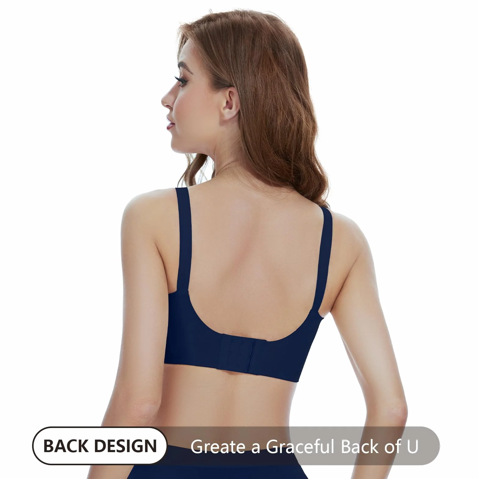 Reggiseni Allattamento, 3 Pezzi Reggiseno per maternità Senza Fili Ultra Comfort Reggiseni di Gravidanza per Le Donne