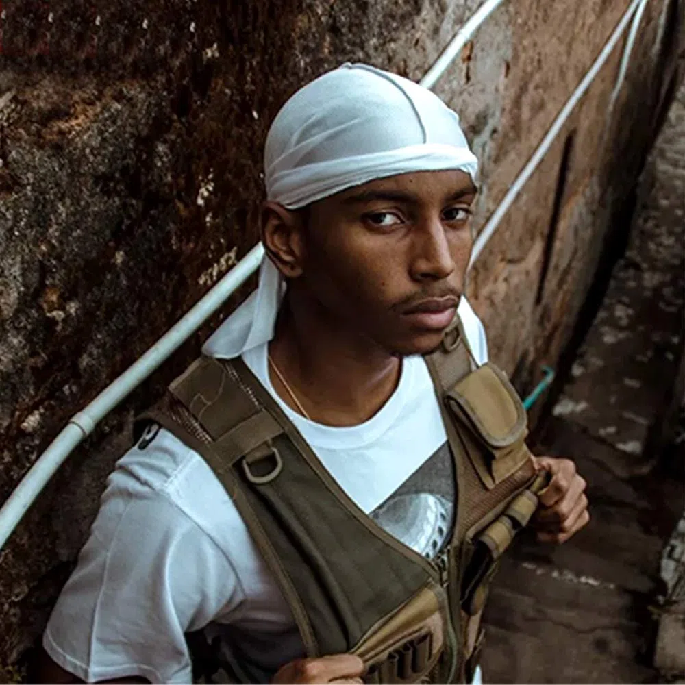 Velluto Durags per Uomini Onde 2/4 Paia Extra Lungo Coda Du-rag Più Colori Du Stracci per Onde per Onde