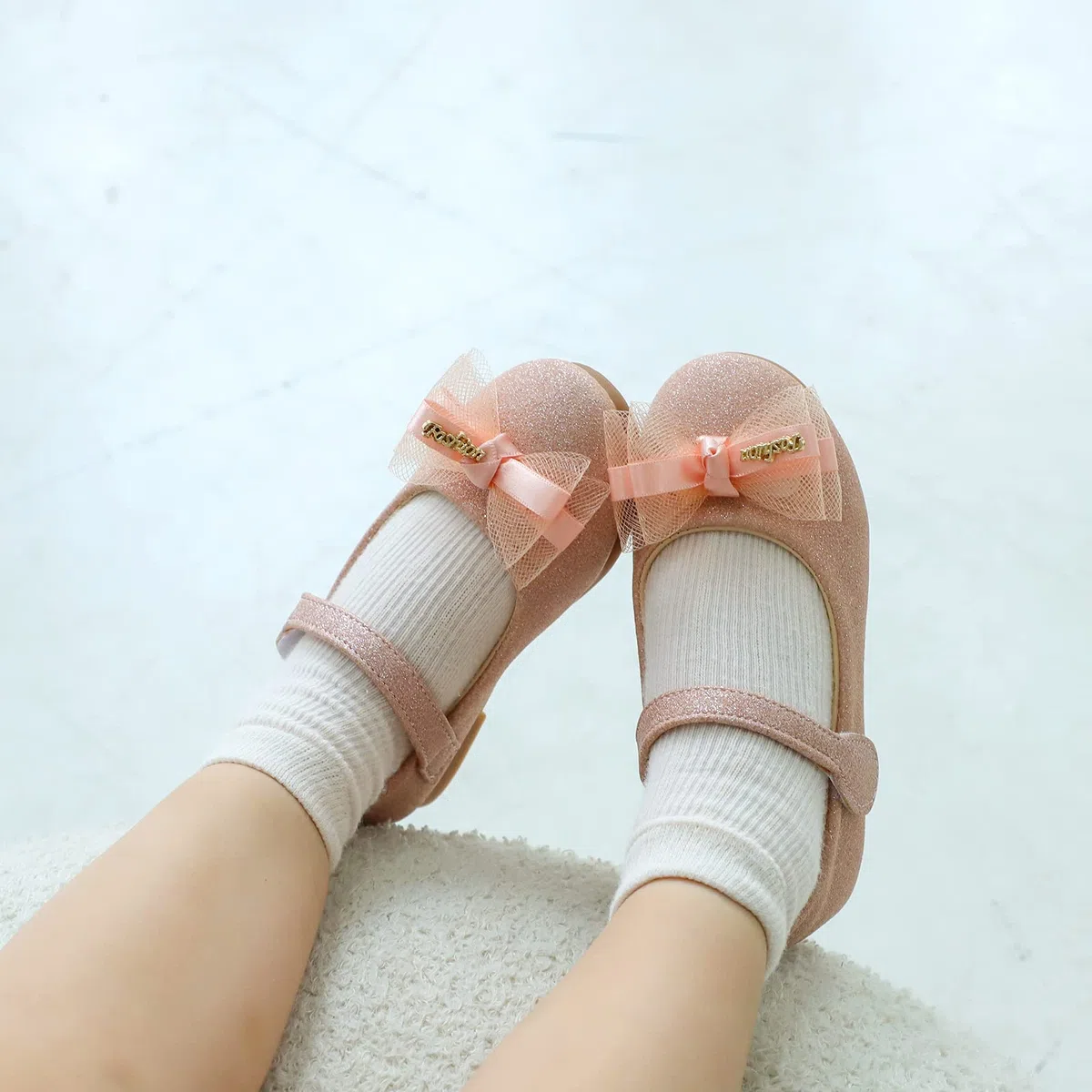 MK MATT KEELY Ballerine Bambina Scarpe Principessa Eleganti Piatto con per 2-7 Anni Ragazze
