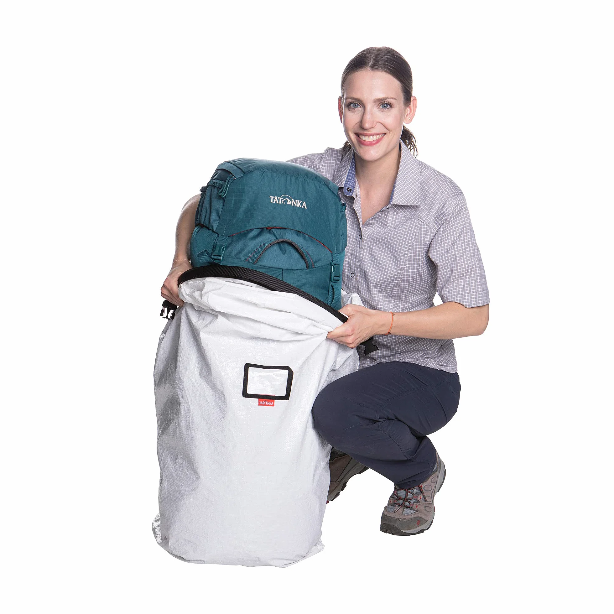 Tatonka Pack Cover Universal - Protective Cover for Backpacks from 90 to 130 Litres Volume, White