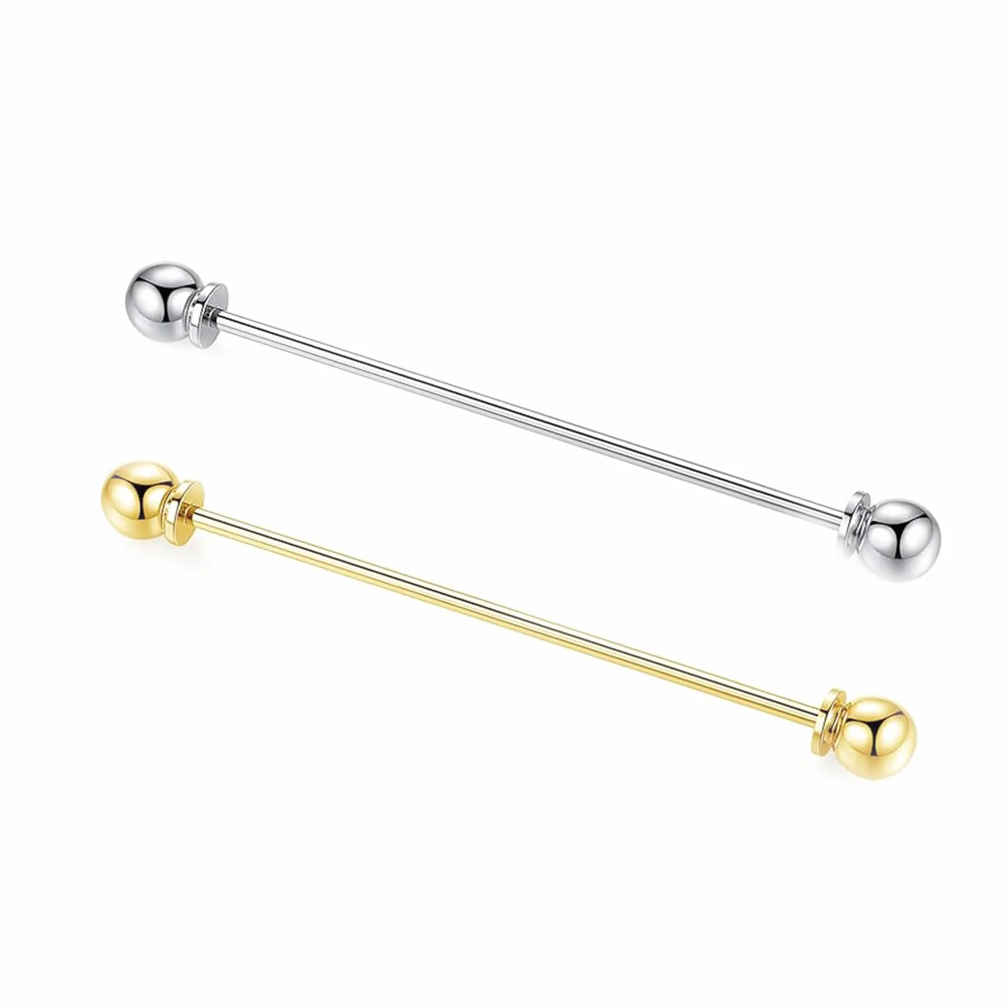 Barra Spilla a Collo Camicia Spilla Cravatta Clip in Metallo Spilla Da Uomo Fermacravatta A Clip Del Colletto Della Camicia Collo Da Spilla Da Cravatta