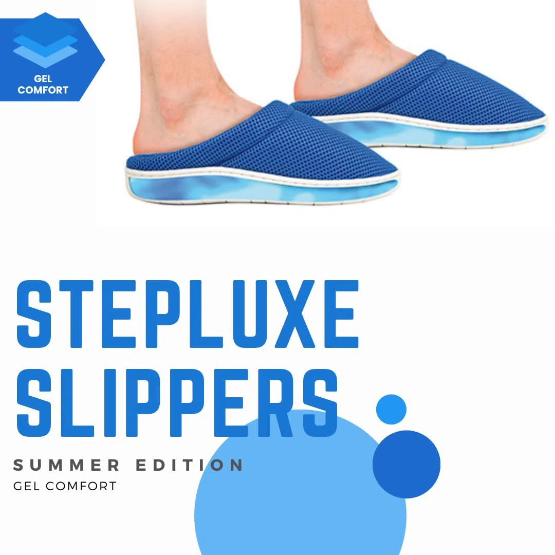 BEST DIRECT STEPLUXE Summer Slippers, Pantofole estive,Pantofola da Uomo Donna, pantofole da casa con suola in gel, lavabili, tecnologia Gel Comfort, Ciabatte da Casa, Anti-fatica, Suole antiscivolo