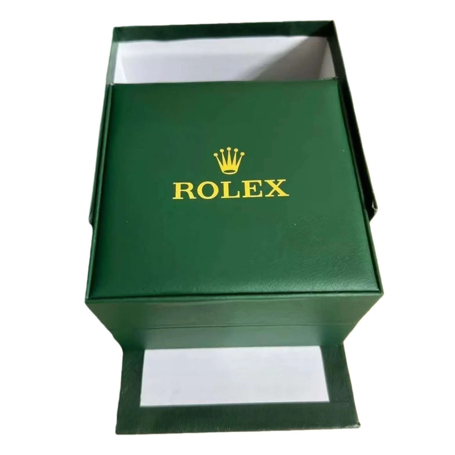 Verde Scatola Orologio Conservazione Custodia Vetrina Organizzatore Premium Velluto Interno Protezione Porta per Rolex