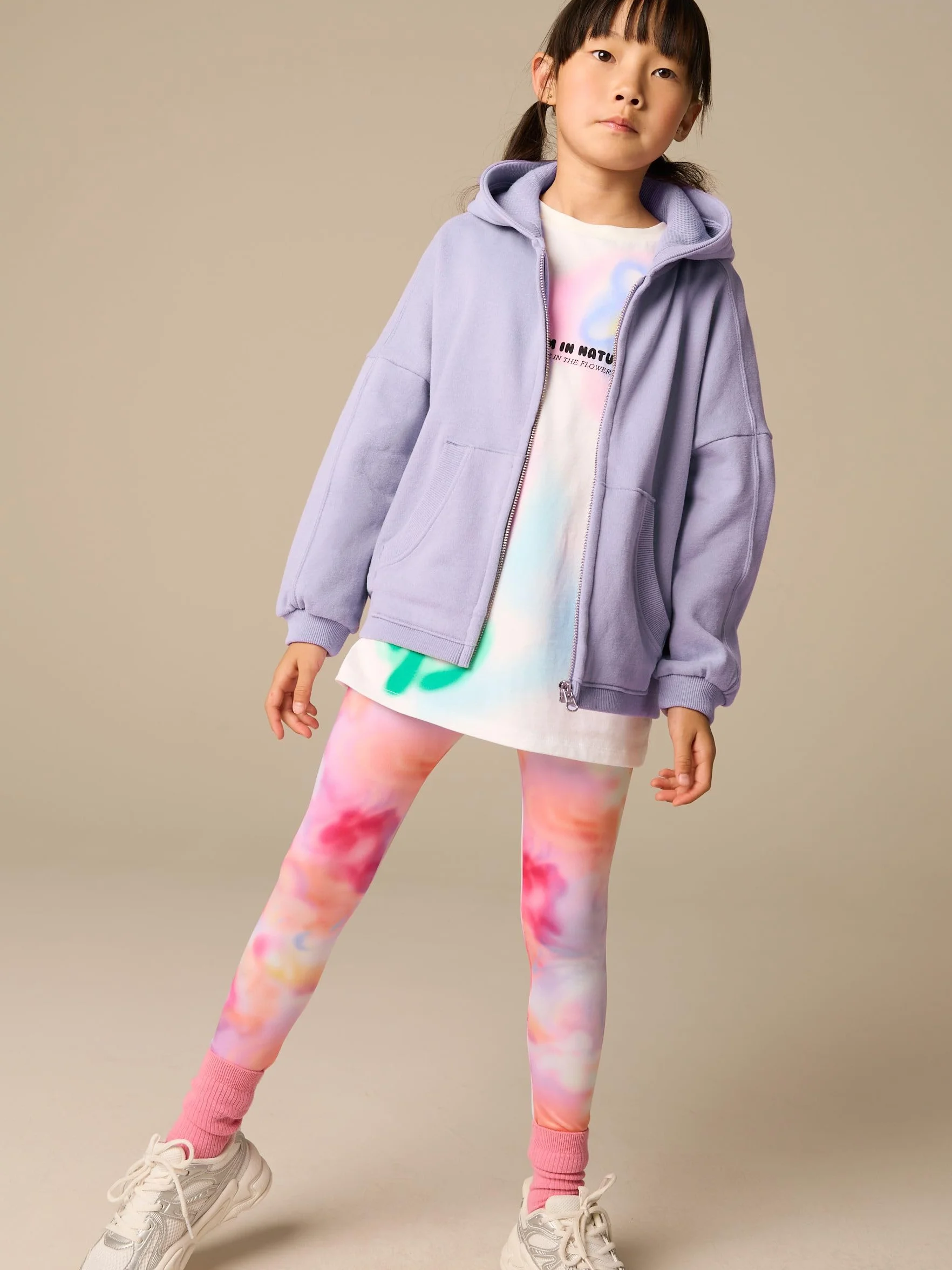 NEXT Ragazza Felpa con Cappuccio e Zip