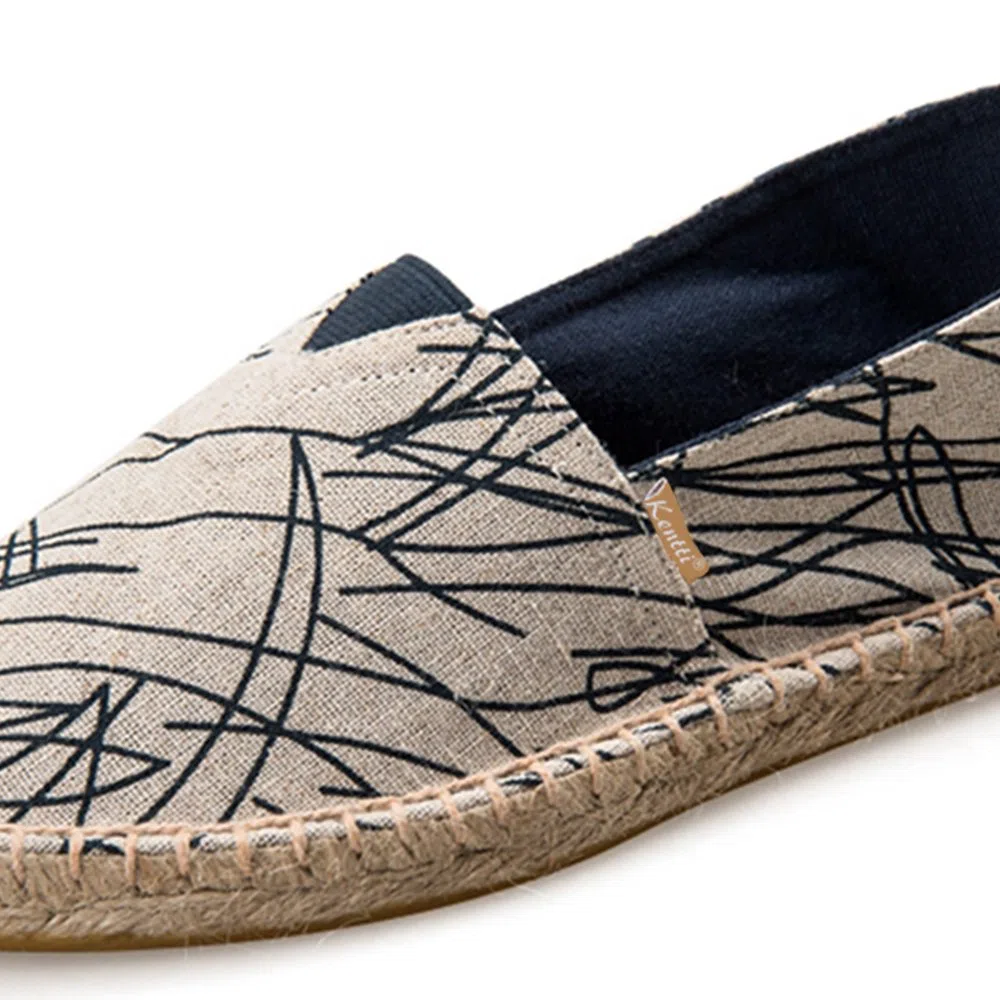 Espadrillas Piatte Linea Art Uomo