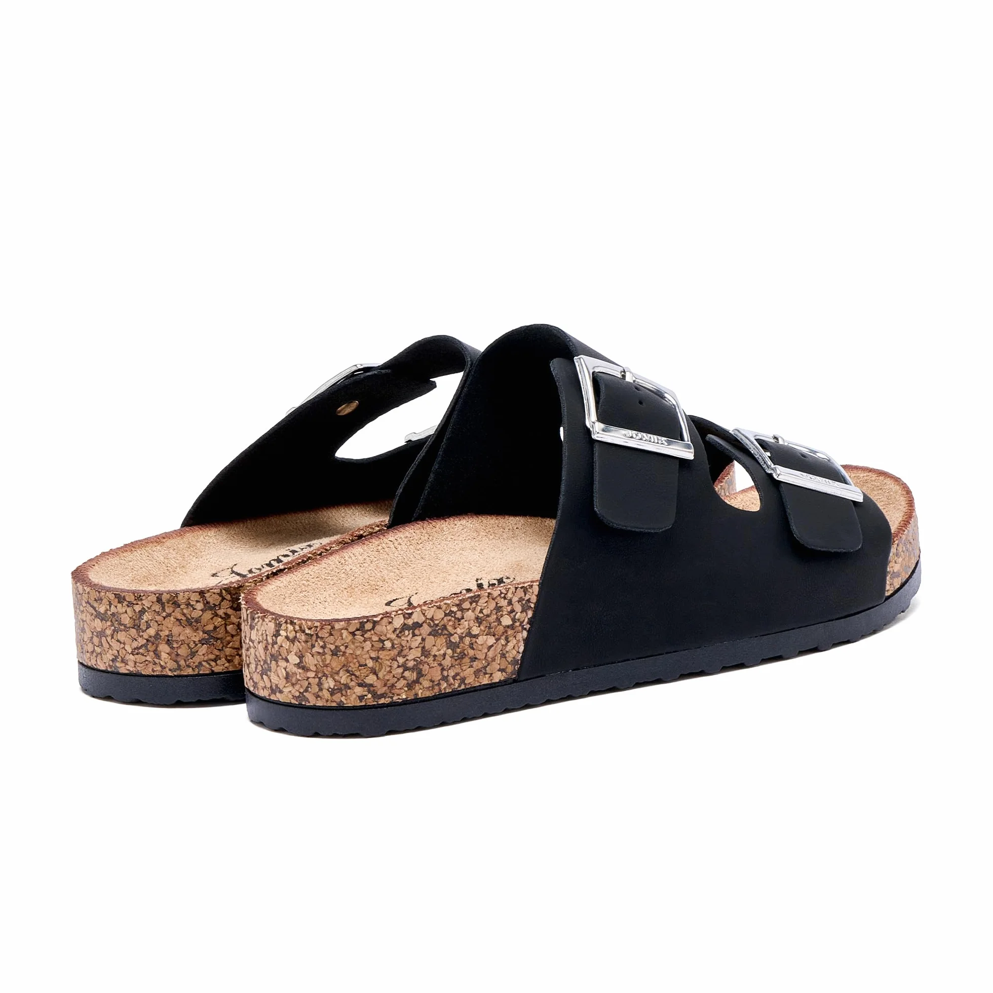 JOMIX Ciabatte Estive da Mare da Donna Pantofole Alla Moda con Punta Aperta Comoda Suola in Sughero Antiscivolo WCX250057