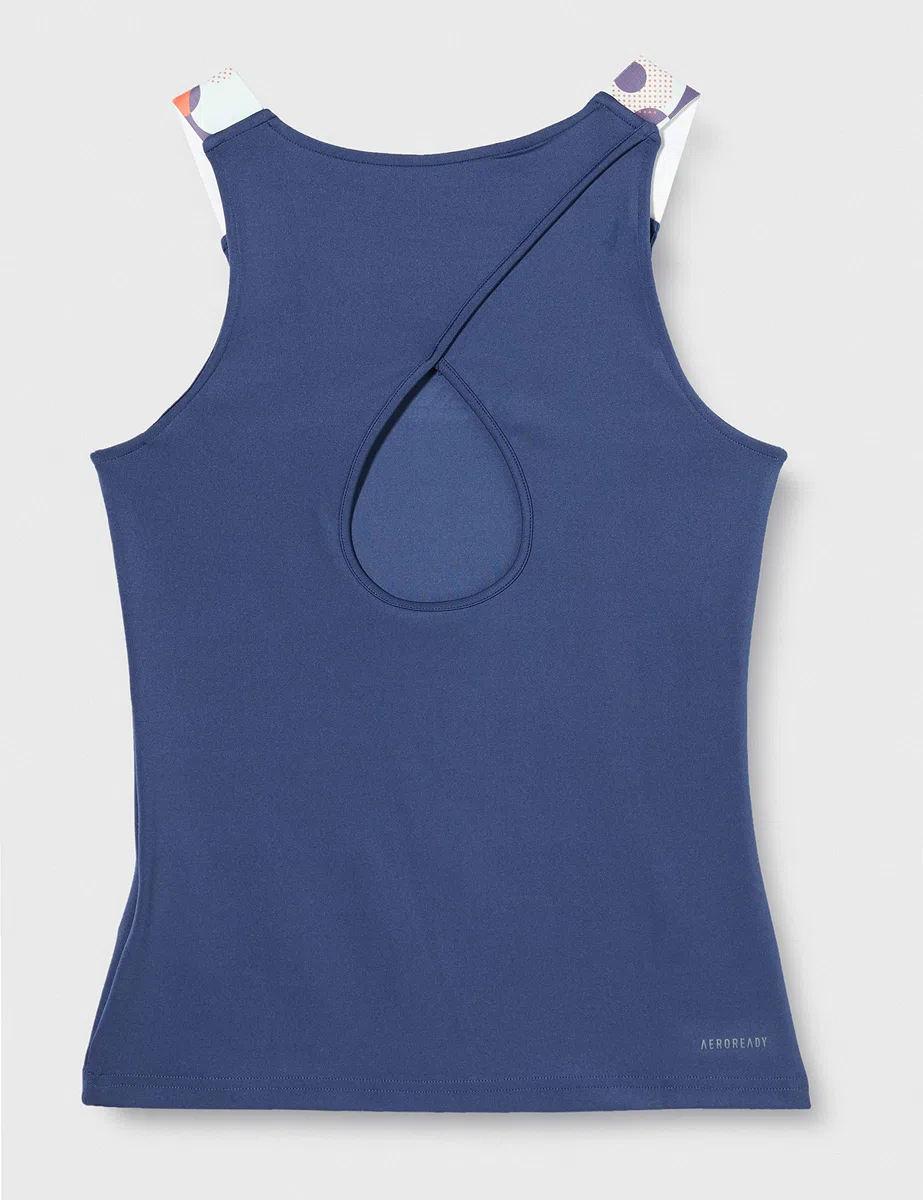 adidas G Keyhole Tank Canottiera Sportiva Bambine e Ragazze