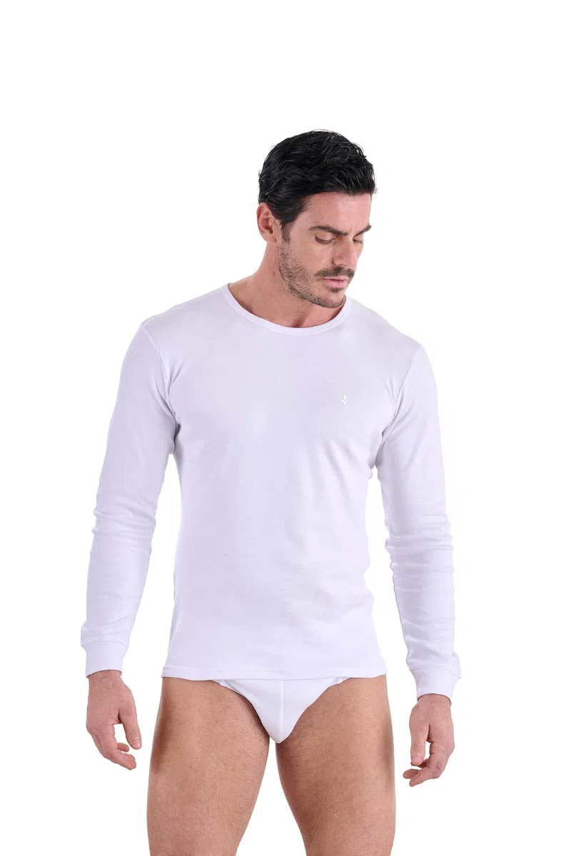 Navigare 113 (Pacco da 3) Maglia Intima a Maniche Lunghe Uomo (Pacco da 3)