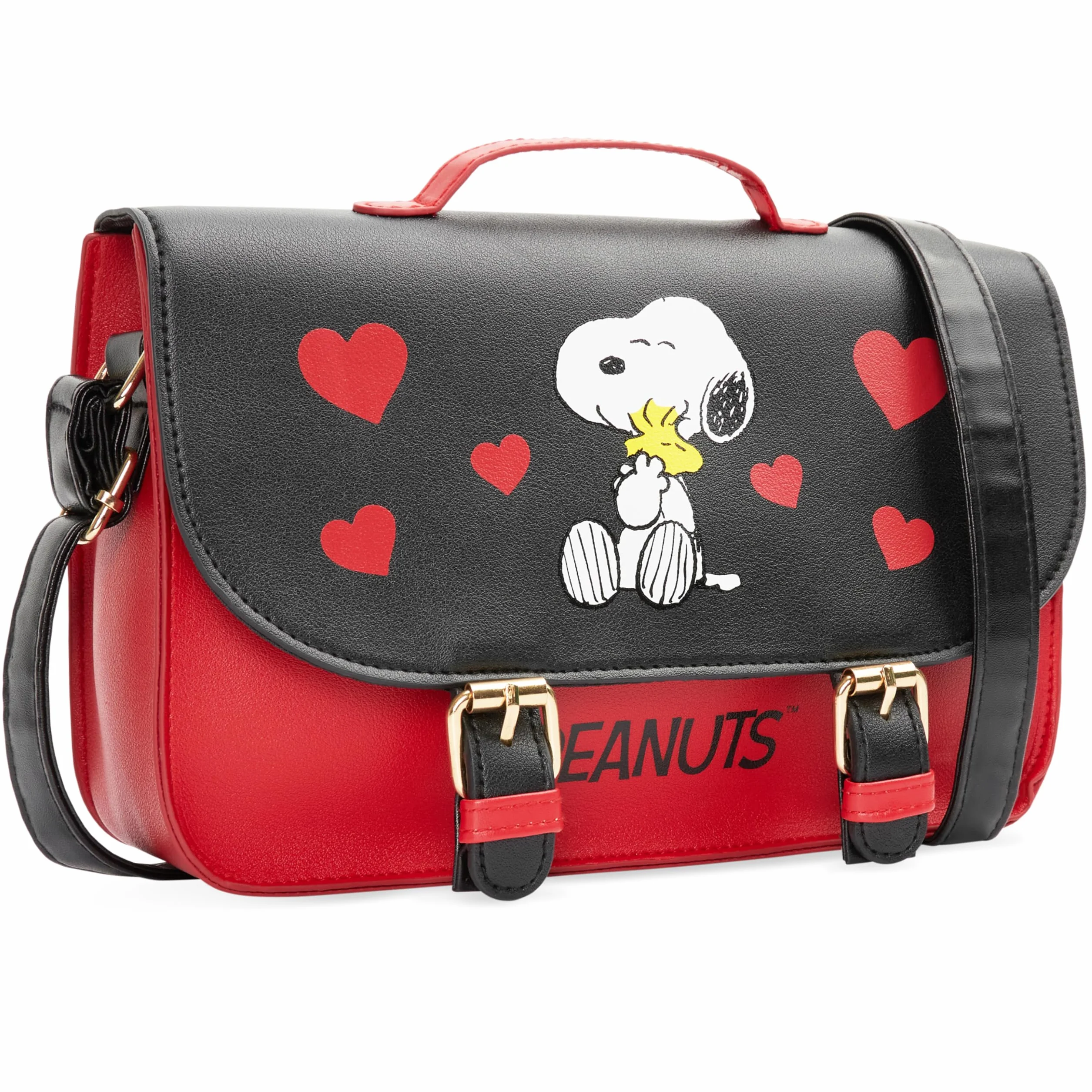 Peanuts Snoopy Tracolla Borsa Bambina Borsetta Ragazza Borsa Moda Donna, Idea Regalo per Lei