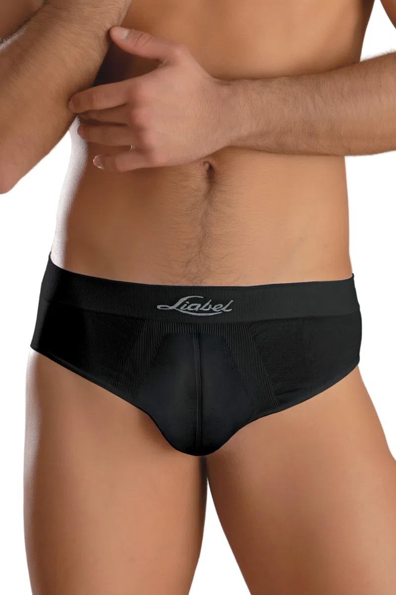 Liabel 6 Slip Uomo in Microfibra Senza Etichetta Mutande Uomo Cotone Elastico Intimo Uomo Made in Italy