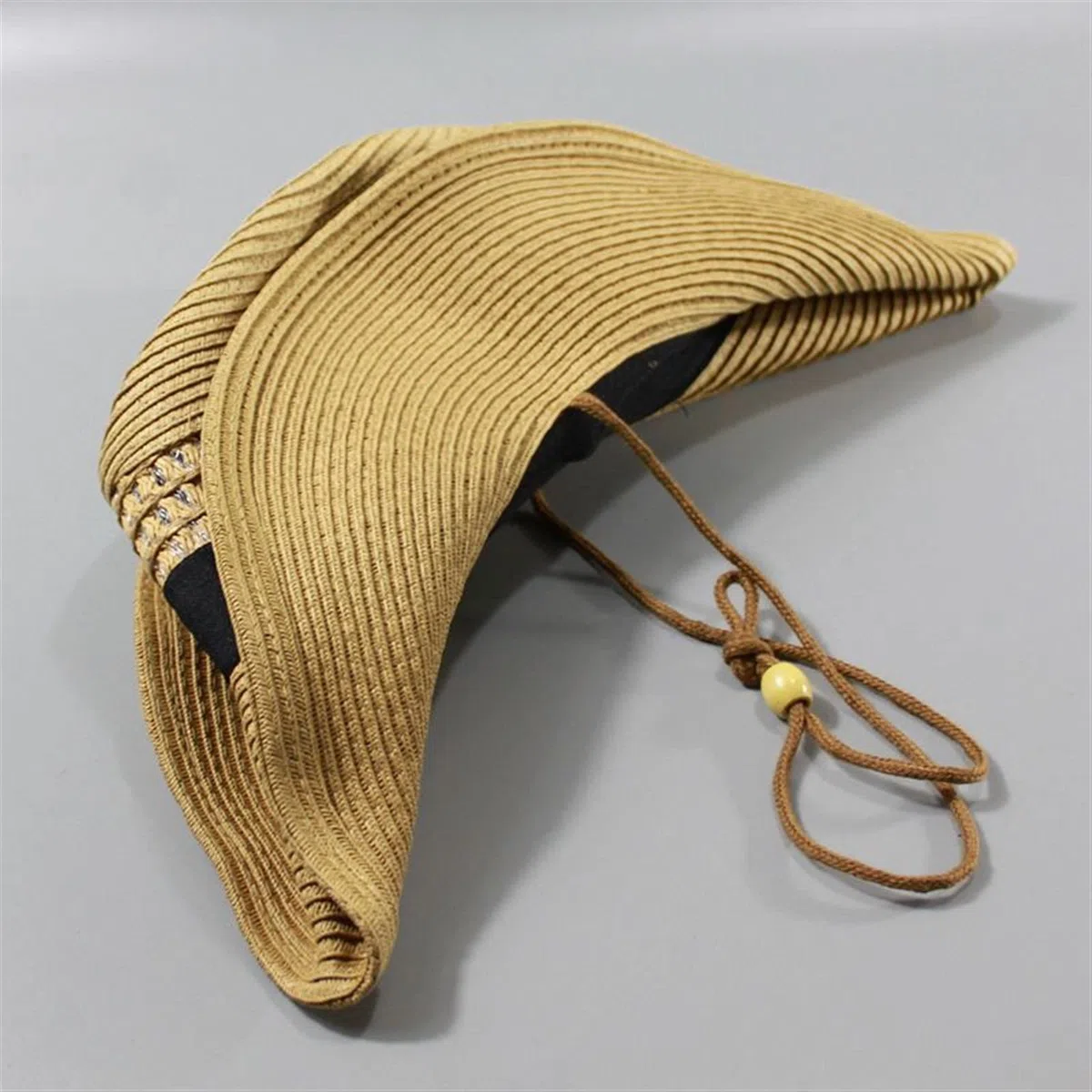 Cappelli Panama da Uomo di Grandi Dimensioni Cappellino da Cowboy Pieghevole con Testa Grande Cappellino da Cowboy Plus Size Cappello di Paglia 58CM 60CM 62CM