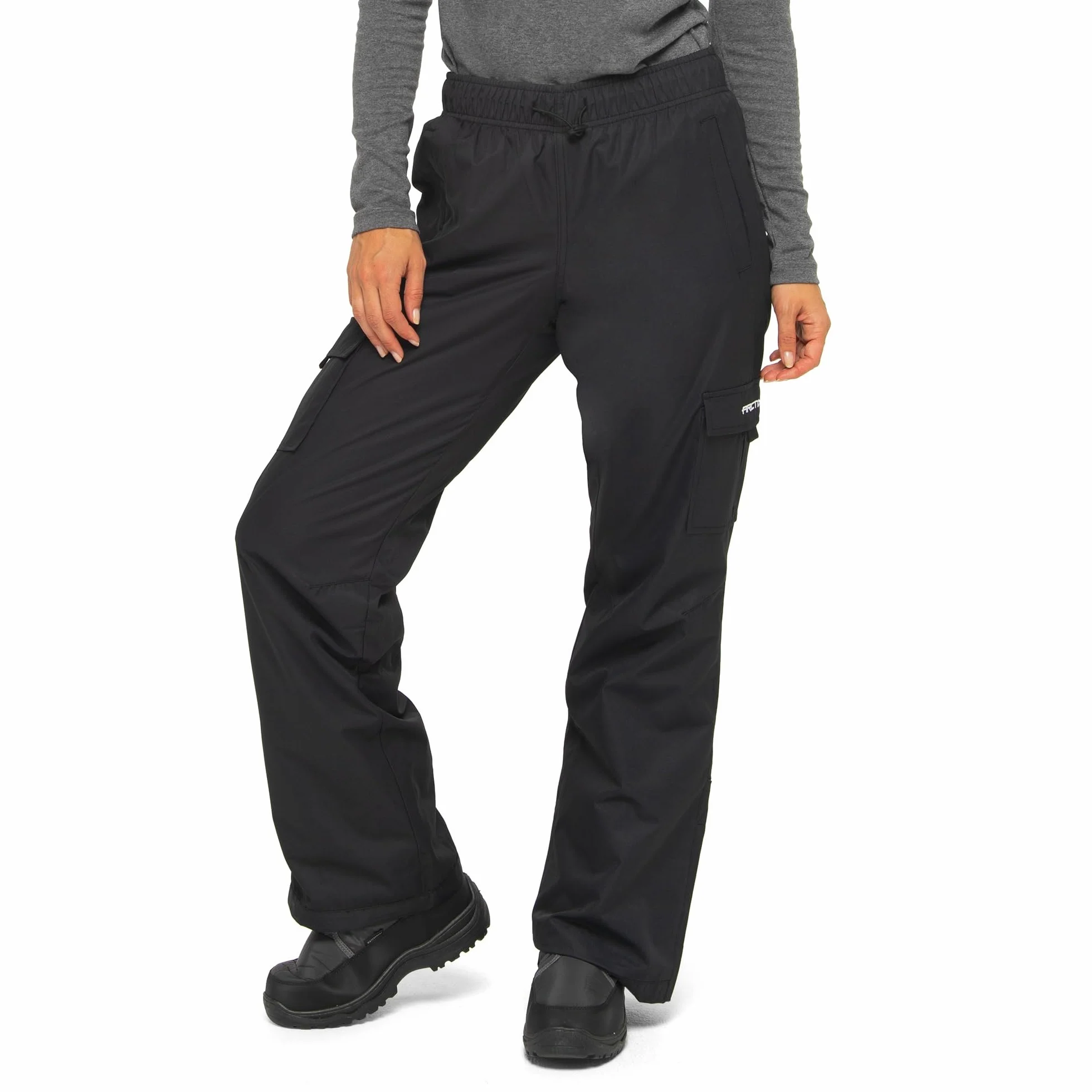 ARCTIX Lumi Pull Over Fleece Lined Cargo Snow Pants Pantaloni da Sci Donna (Pacco da 1)