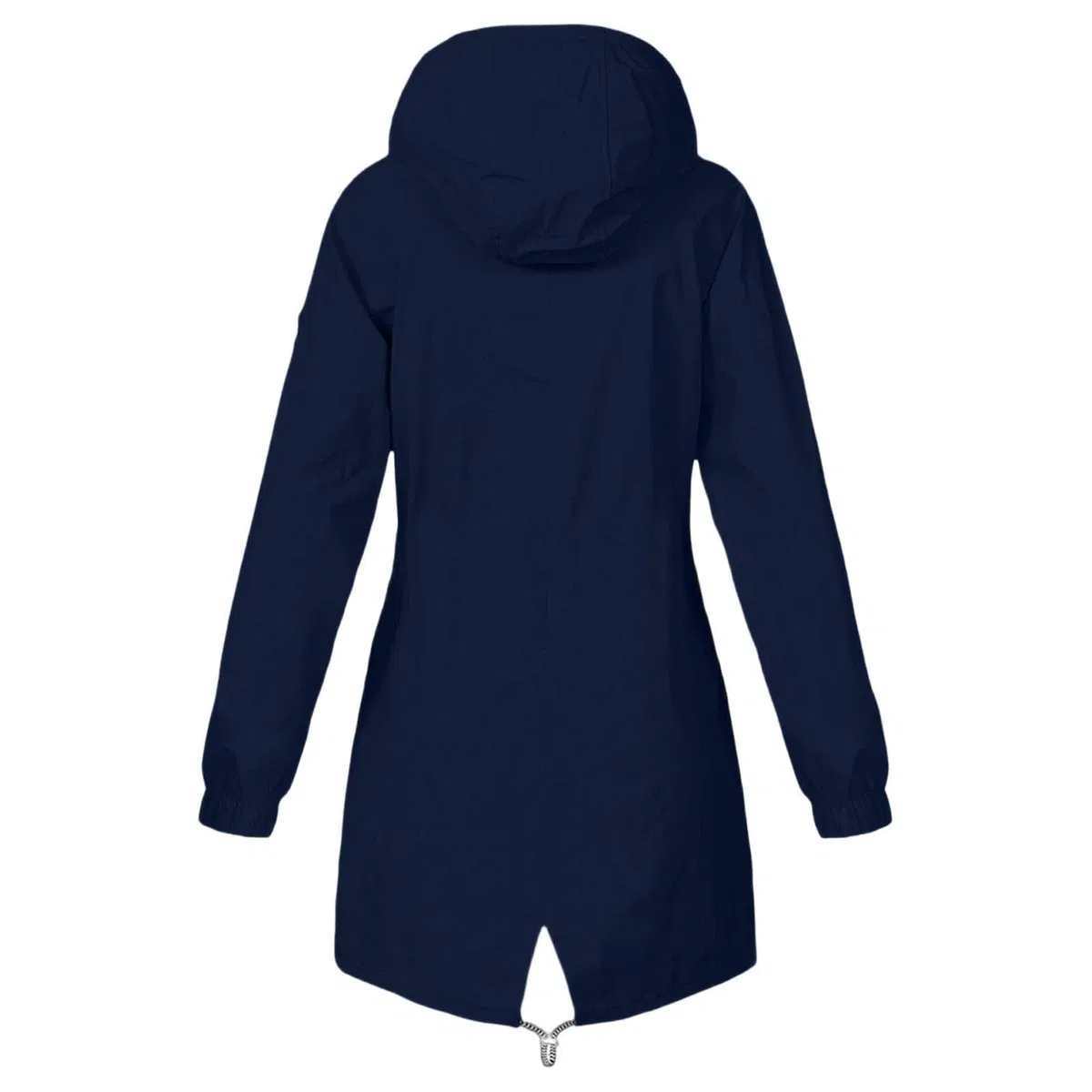 Generico Giacca Impermeabile Donna Leggera Giacca Antipioggia Antivento Lungo Trench con Cappuccio Traspirante Giacche a Vento Raincoat Softshell per All'aperto Campeggio Trekking