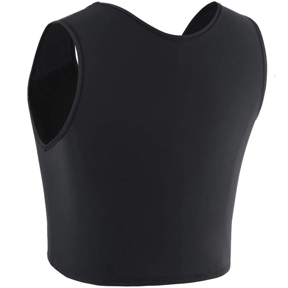 XUJI Transgender Tomboy FTM traspirante mezzo petto Binder