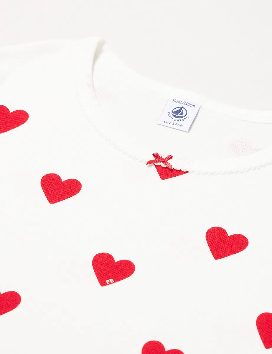 Petit Bateau 59396 Camicia da Notte a Maniche Corte Bambine e Ragazze (Pacco da 1)