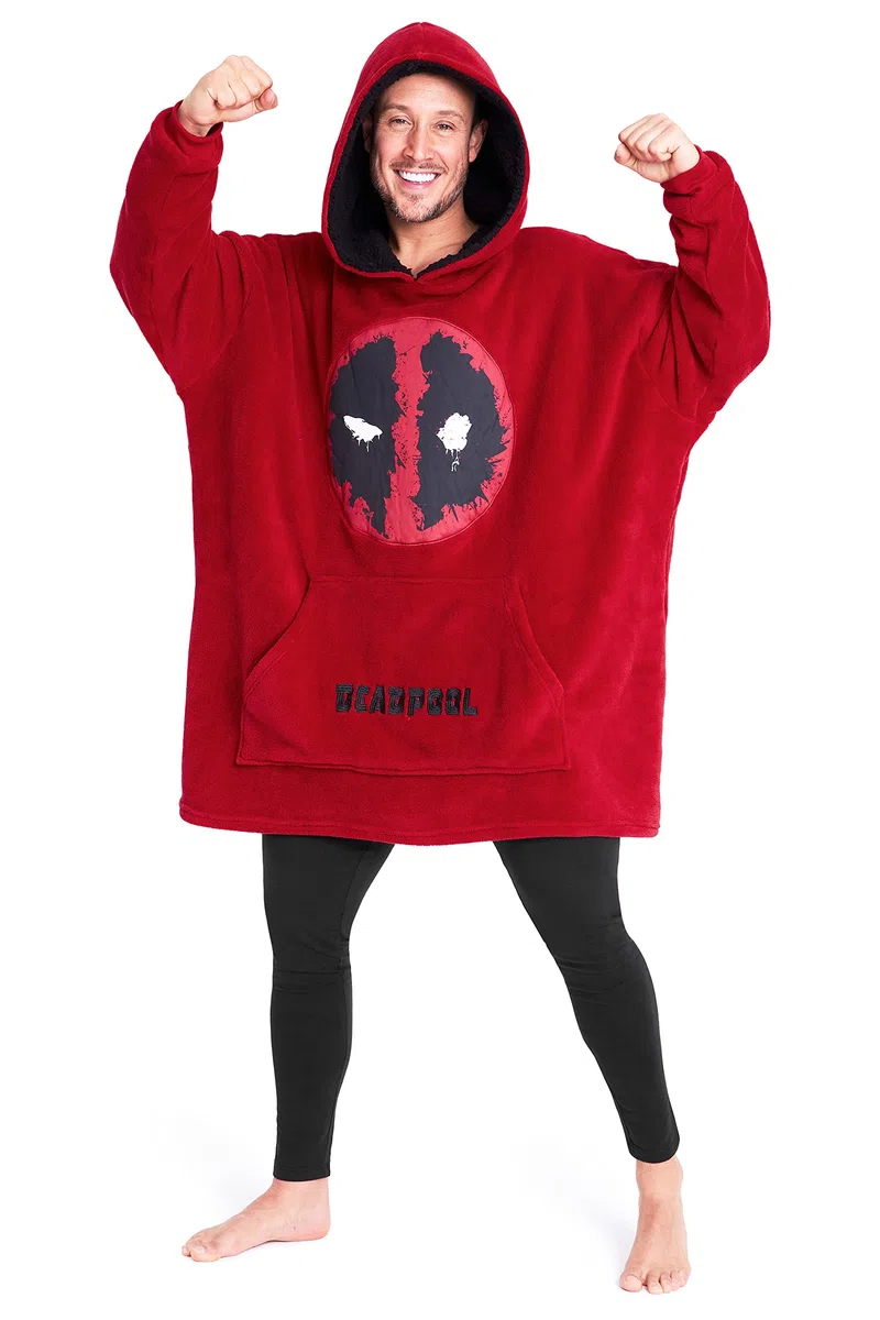 Marvel Felpa Uomo con Cappuccio Felpe Oversize Uomo in Pile Supereroi Avengers Captain America
