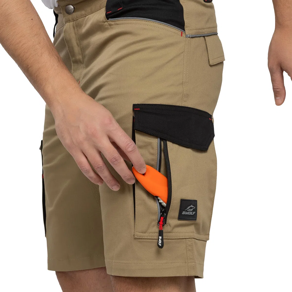 BWOLF Daytona Pantaloncini da Lavoro Uomo Estivi da Spandex e Cotone | Pantaloni Corti da Lavoro Uomo
