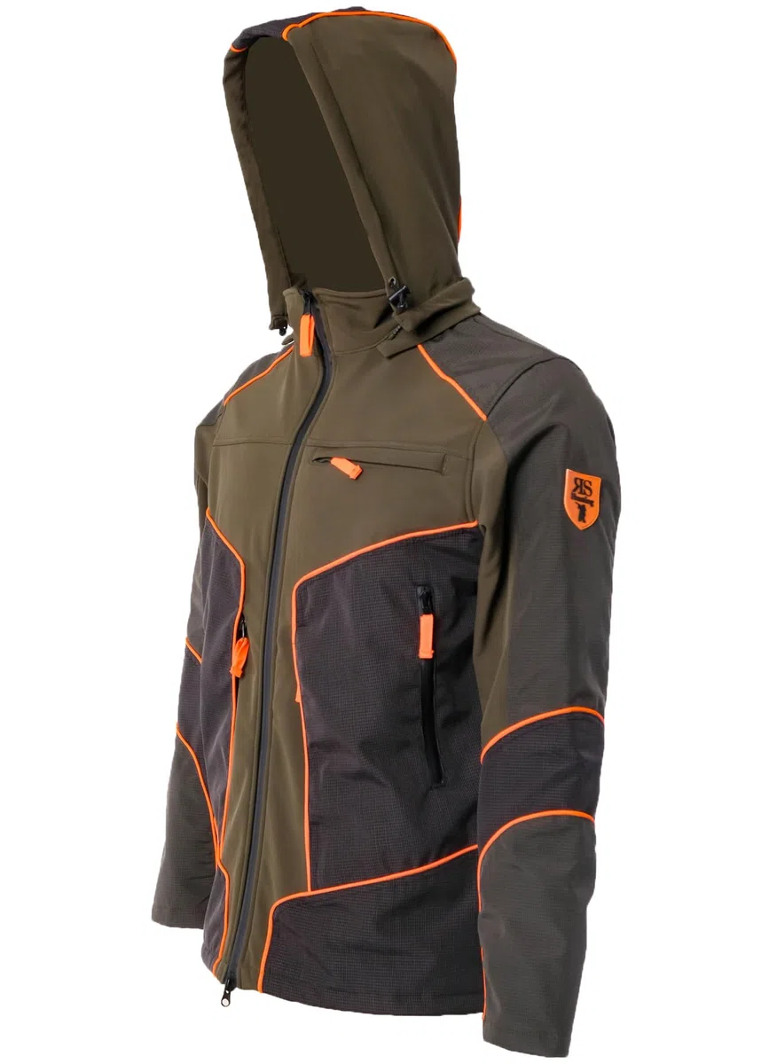 FRATELLIDITALIA Giubbino giacca softshell moto caccia impermeabile resistente invernale