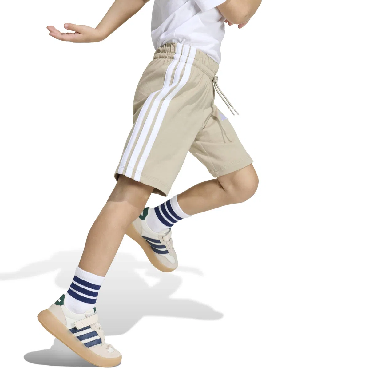 adidas Essentials Small Logo Stripes T-shirt Set JOGGER Unisex - Bambini e ragazzi