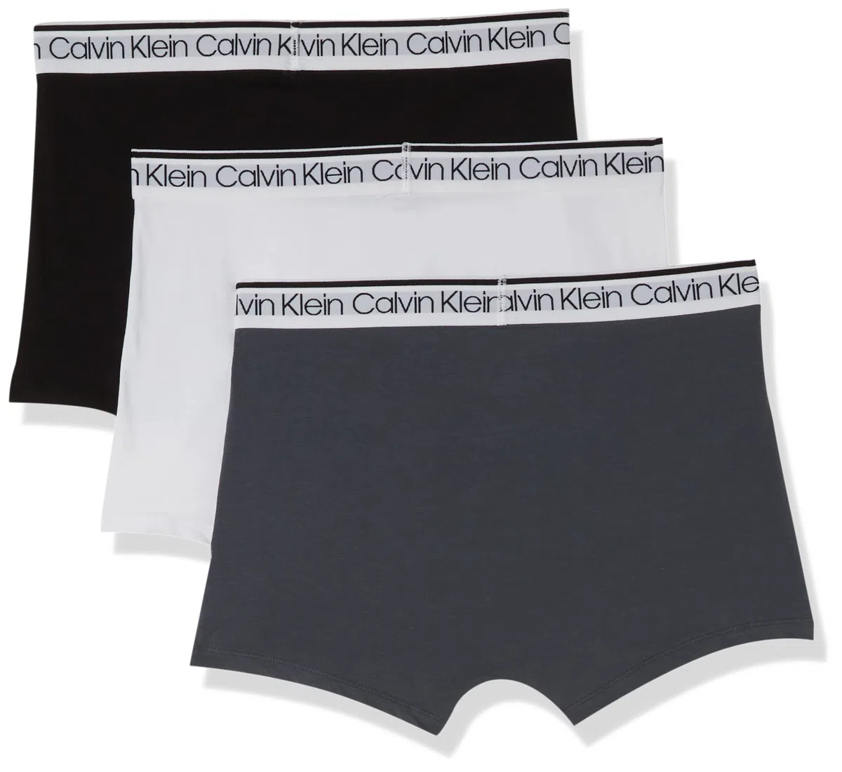 Calvin Klein Uomo Pantaloncini Boxer Confezione da 3 con Fascia con Logo