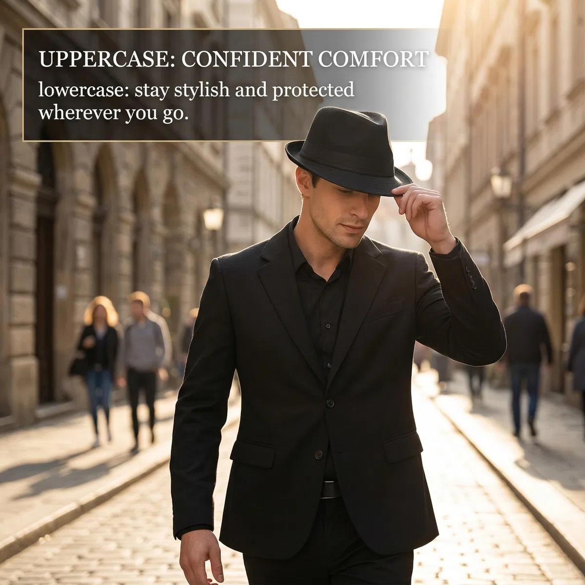 2 Pezzi Eleganti cappelli Fedora Trilby, unisex, classico cappello a bombetta Panama, classico da gentleman, berretto jazz, cappello da gangster, a tesa corta, per adulti, per viaggi, spiaggia