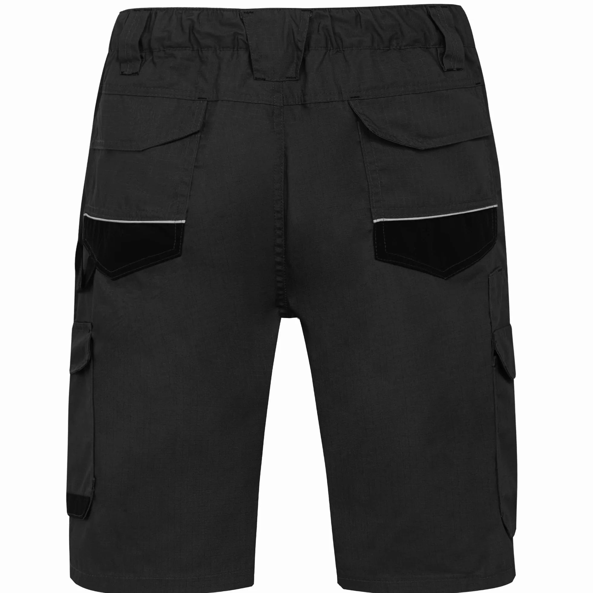 BWOLF Drift - Pantaloni da lavoro da uomo, corti da lavoro, in tessuto ripstop con molte tasche
