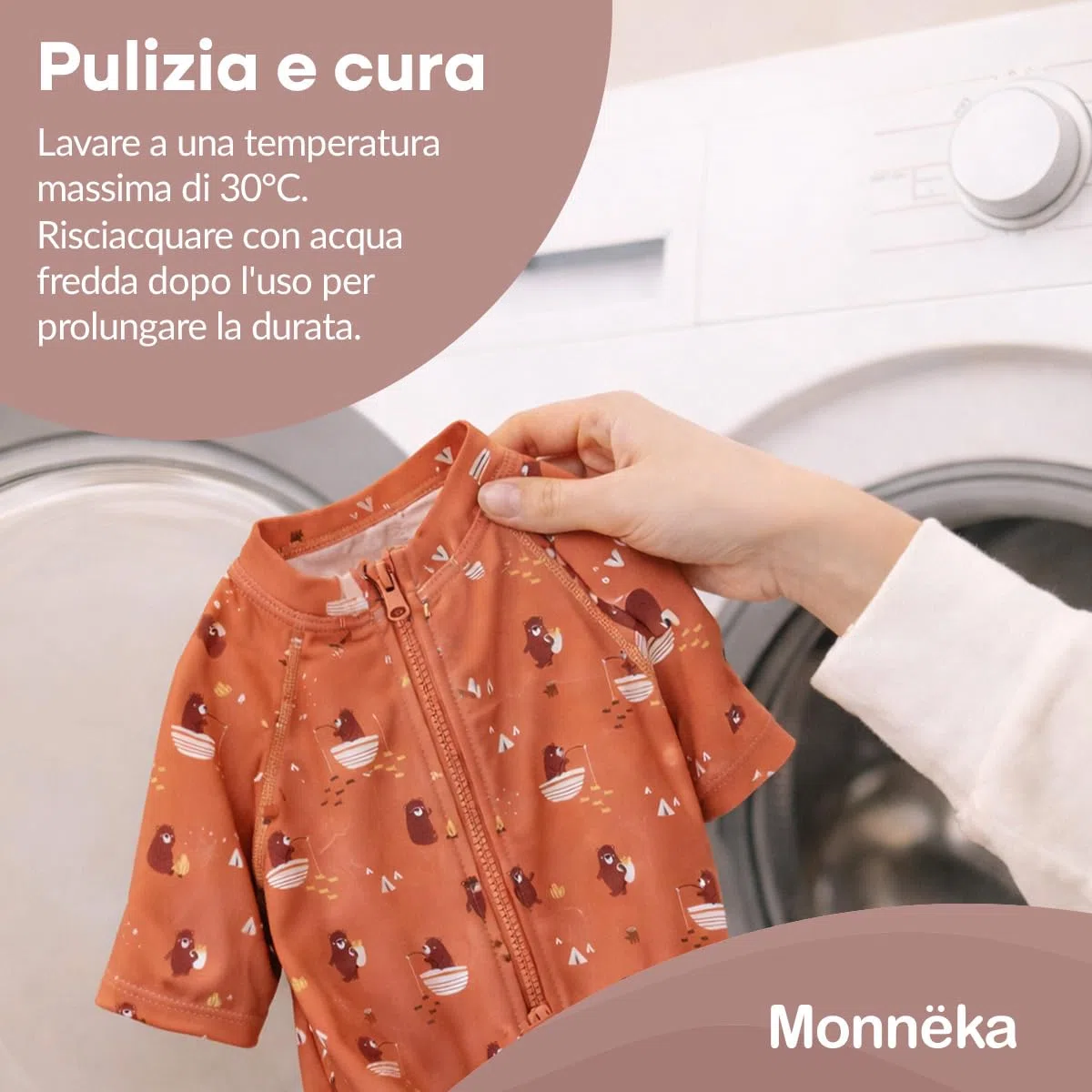 Costume da bagno per neonati e bambini, tuta da nuoto confortevole anti-UV UPF 50+ con cerniera, costume da piscina o spiaggia, morbido e resistente