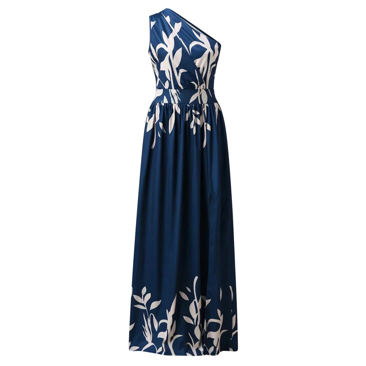 Vestiti da Donna della Sera e Cerimonia Senza Maniche Abito da Damigella Lunga Vestito da Cocktail con Spacco Elegante Abito da Sera