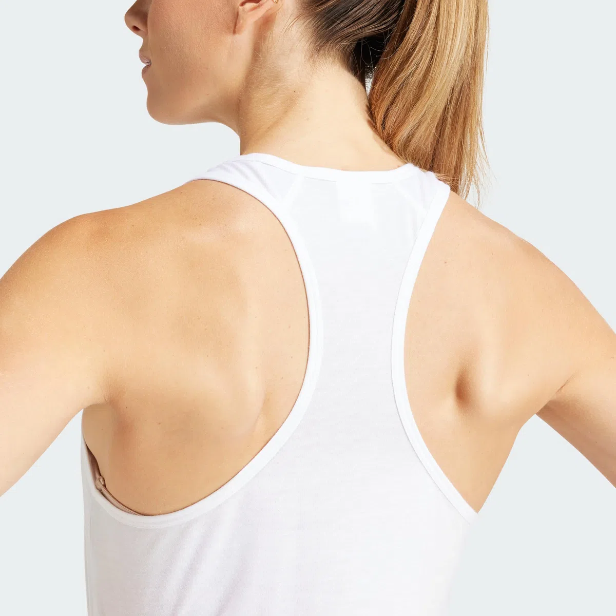 Adidas Train Essentials Minimal Branding Racerback Tank Top Canotta Donna